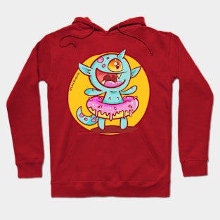 donut monster Hoodie